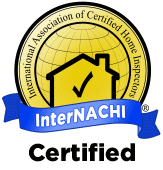 internachi logo for property inspection company louisville KY